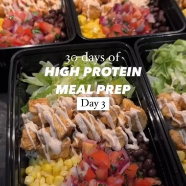 High protein chicken meal prep dishes for healthy eating