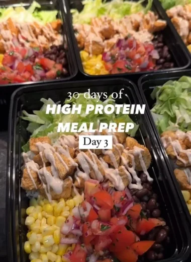 High protein chicken meal prep dishes for healthy eating