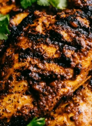 Juicy chicken tacos marinated in a flavorful sauce
