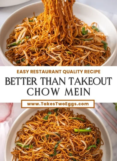 Delicious classic Chinese fried noodles served with vegetables and savory sauce.